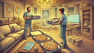 Детальніше про статтю Перша купівля за криптовалюту: історія, що змінила фінансовий світ