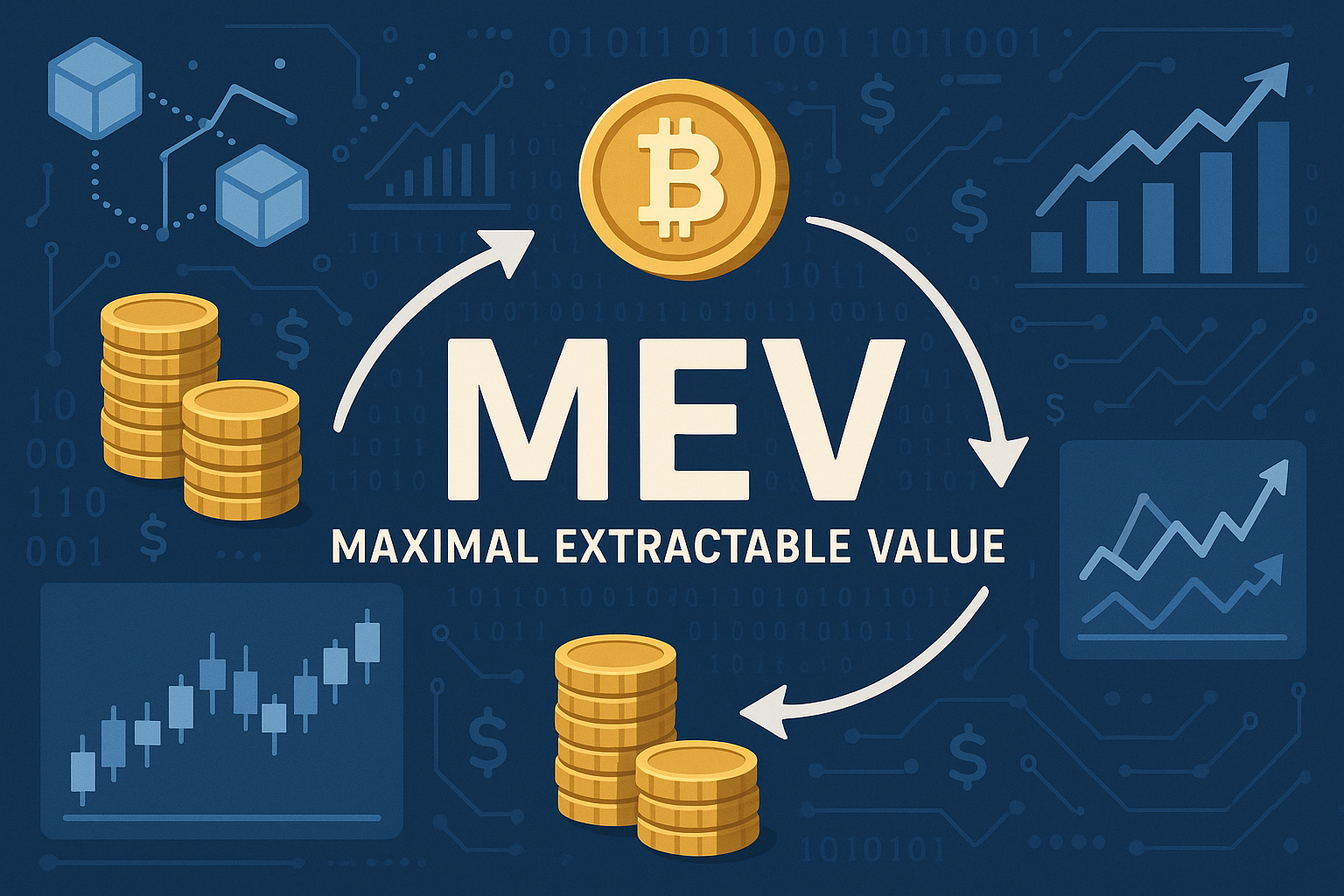 Детальніше про статтю Що таке MEV (Maximal Extractable Value) і як він впливає на криптотрейдинг?