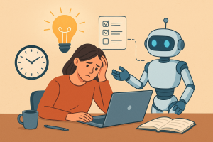 Детальніше про статтю Як штучний інтелект допомагає боротися з прокрастинацією