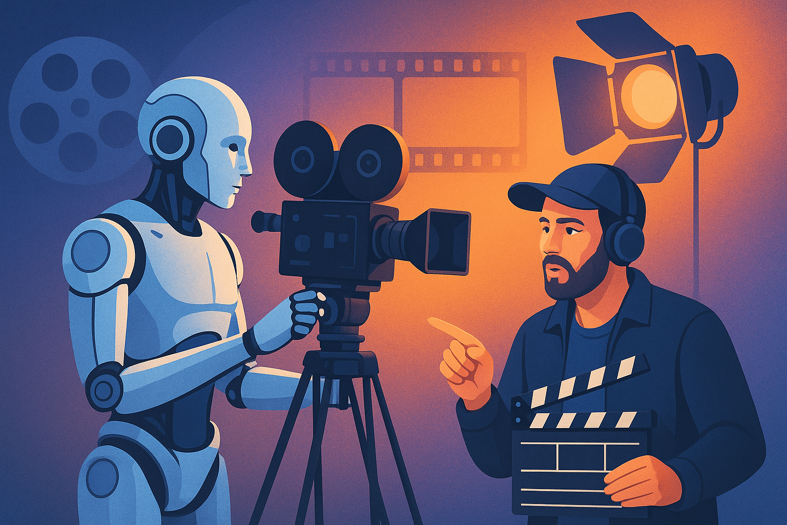 Детальніше про статтю Як штучний інтелект змінює індустрію кіно
